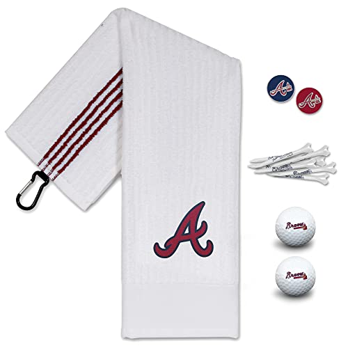 Team Effort Golf Gift Set MLB Atlanta Braves