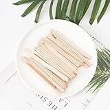 3000pcs 4.5" Wooden Craft Sticks, Popsicle Sticks for Waxing, Ice Cream Sticks, Wooden Sticks for Crafts, Hair Removal and Waxing Supplies, Creative Designs and Home Art Projects