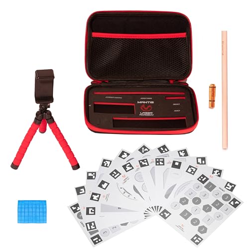 Mantis Laser Academy Portable Training Kit for 9mm | Dry Fire Laser Training System for Target Practice for Pistols | Free App, No Subscription | Includes Laser Training Cartridge & Dozens of Drills