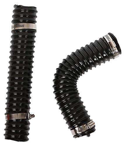 OVO Flex Easy Retrofit Flexible Pipes to Install Quickly and Easily a New Central Vacuum to an Existing Pipiping Network, Black (PIP-FLEX-12-HCSS)