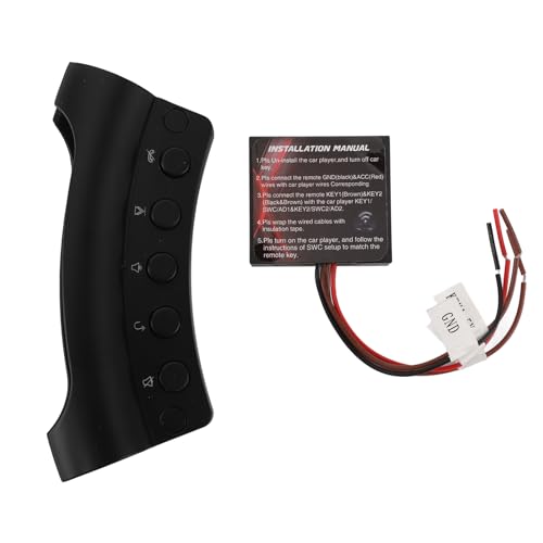 Keenso Steering Wheel Remote Control,10 Keys Universal Steering Wheel Control for Car Radio DVD GPS Player Controller