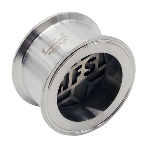 HFS(R) 3" Tri Clamp Sintered Disk Filter Plate 1 Micron Filter 304 Stainless Steel