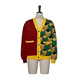 Men's Kamado Tanjirou Costume Giyu Tomioka Cosplay Sweater Demon Coat Slayer Cardigan