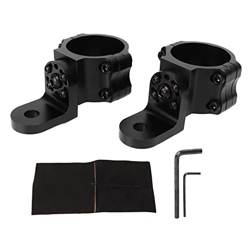 2 pcs1.75in to 2in Roll Bar Utv, Utv Soporte De Montaje para Antena De Montaje De Luz, Soporte De Abrazadera De Tubo Utv para Barra Redonda De Jaula De 1.5 a 2 Pulgadas Compatible