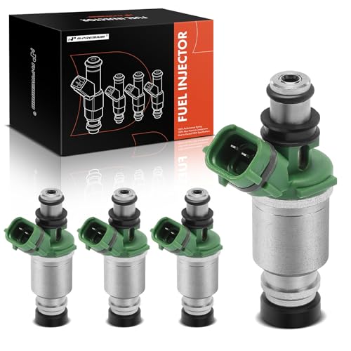 A-Premium Set of 4 Fuel Injectors Compatible with Toyota Camry 1992-2000, RAV4 1998-2000, Solara 1999-2000, Celica 1992-1999, MR2 1992-1995, 2.0L 2.2L, Replace# 2325074100, 2320974100