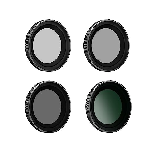 Lens CPL/ND Filter for Insta360 GO3/GO2(4 PCS),CPL/ND8/ND16/ND32 Waterproof Double Sided Coating Filter Accessories Sets Compatible with Insta360 GO3 /GO2 Camera(CPL+ND8+ND16+ND32)