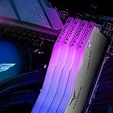 TEAMGROUP T-Force Delta RGB DDR5 Ram 32GB (2x16GB) 8000MHz PC5-64000 CL38 A-DIE Desktop Memory Module Ram for 600 700 Series Chipset XMP 3.0 Ready White FF4D532G8000HC38DDC01