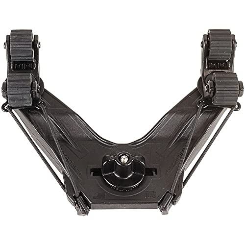 YakAttack DoubleHeader with Dual RotoGrip Paddle Holders - Black