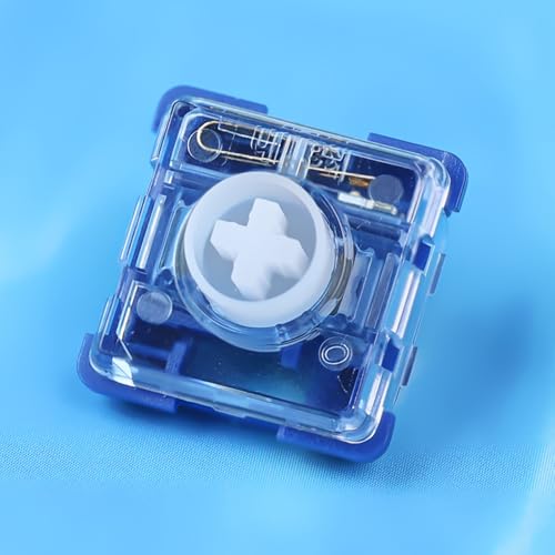 Kailh Choc V2 Unmute Low Profile Switches for Mechanical Keyboard,3-Pin RGB/SMD/MX Switch (White,Linear-35Pcs)