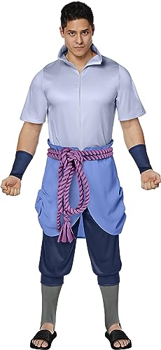 InSpirit Designs Naruto Shippuden Adult Sasuke Uchiha Costume. Officially Licensed.