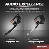 CHOCKALOTTA 1-Pack in-Ear Tip Adapter Compatible with Plantronics Poly Voyager 5200 & Voyager Classic Legend Headset (Includes 3-Piece S/M/L Silicone Ear Tips)