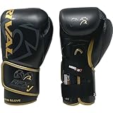 Rival Boxing RFX-Guerrero-V HDE-F Bag Gloves - 10 oz. - Black/Gold