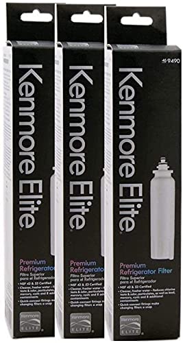 Kenmore Elite 9490 OEM Refrigerator Water Filter (3 Pack)