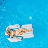 Poolcandy Splash Runner Motorized Pool Lounger (Splash Runner 9V Motorized Deluxe Pool Lounger)