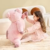 IKASA Giant Pig Stuffed Animal Plush Toy,30 Inches Large Toys Gifts for Kids Girls Boys Girlfriend Children