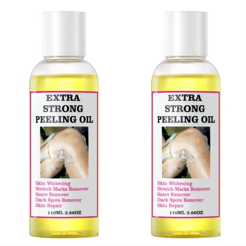 Yellow Peeling Oil - Strong Exfoliating Solution for All Skin Types - Dead Skin Remover (220ML/7.76 OZ)