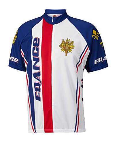 World Jerseys France Men's Cycling Jersey (Large) Multi