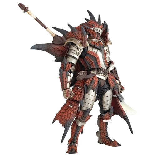 Kaiyodo Revoltech Amazing Yamaguchi Monster Hunter Swordsman Rathalos Series Action Figure