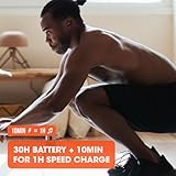 JBL Endurance Race TWS - Waterproof true wireless active sport earbuds, JBL Pure Bass Sound, Up to 30 hours of battery life, IP67 Waterproof and Dustproof, Ambient Aware & TalkThru (Black)