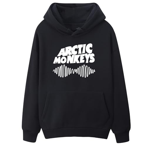 Women's Monkeys Logo Arctic Mon.key-s Hoodies (Blacks Large)