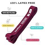 JOINTHERA Premium Latex Free Resistance Bands For Working Out | Non Latex Pull Up Assistance Power Bands Set for Men and Women | Exercise Workout Bands for Stretching, Fitness, Gym and Muscle Training