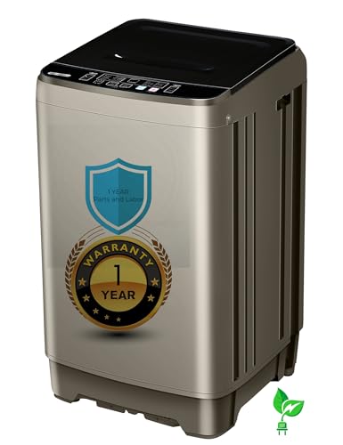 Portable Washing Machine - 2.0 Cu.ft Portable Washer Full-Automatic With LED Display, Compact Washer Ideal for Apartments, Homes, and Dorms, 10 Wash Cycles, Low Noise, IPX4