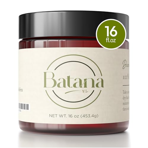 BatanaCo Real Batana Oil for Hair Growth - 100% Pure & Natural, 16 FL OZ