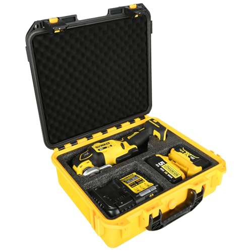 Case for Dewalt Oscillating Multi Tool: Hard Carrying Case Storage Organizer Tool Box for Dewalt 20V Max Cordless Multitool Oscillating DCS356 | DCS354 | DCS353 | Battery | Charger | Tool Accessories