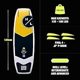 Hyperlite Murray Pro Wakeboard - Shaun Murray Signature Wakeboard - Perfect for Intermediate to Advanced Riders - Board and Fins Only - 139cm