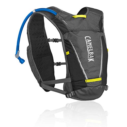 CamelBak Circuit Run Vest with 50oz Hydration Bladder, Graphite/Sulphur Spring