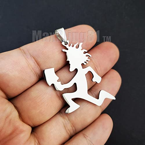 Jewelry For HIP HOP JEWELRY RAPPER SILVER PLATED For MAN STAINLESS STEEL CHARM PENDANT Style-2345908-2019