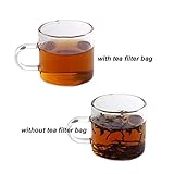 400 Pack Disposable Drawstring Tea Filter Bags Safe & Natural Unbleached Paper Tea Infuser Drawstring Empty Bag for Loose Leaf Tea (7 x 9, Natual Color)