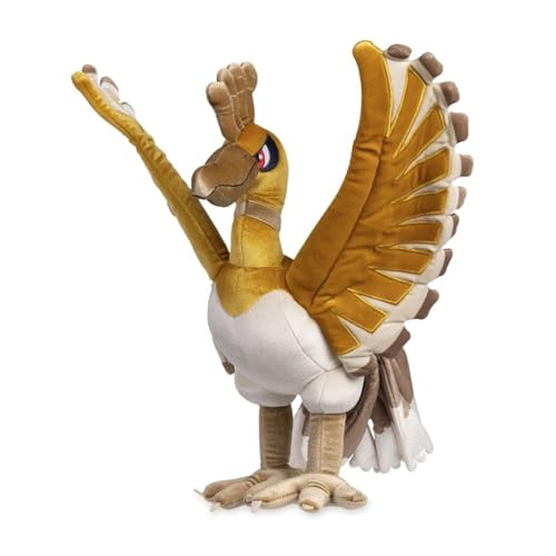 Pokemon Center Gold & Silver Legends: Ho-Oh Plush - 15 ¾ In.