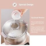 Saizeriya Electric Dough Maker with Ferment Function, 7L(6.6QT) Dough Mixer Machine with Stainless Steel Bowl, Kitchen Stand Mixers, Flour Kneading Machine for Pizza Bread, Microcomputer Timing