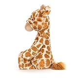 Jellycat Bashful Giraffe Stuffed Animal, Medium 12 inches - Safari Plush Toy - Classic Children's Gift