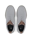 KESCOO Men's Casual Dress Shoes Comfortable Oxfords Fashion Business Footwear Mesh Walking Sneakers, Grey 10