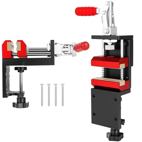 Poiyham Golf Grip Kit for Regripping, 2-in-1 Drilling-Free Club Grip Removal Tool, 360° Swivel Portable Table Vise, Golf Club Regripping Pro Kit, Aluminum Alloy Golf Shaft Vice Clamp