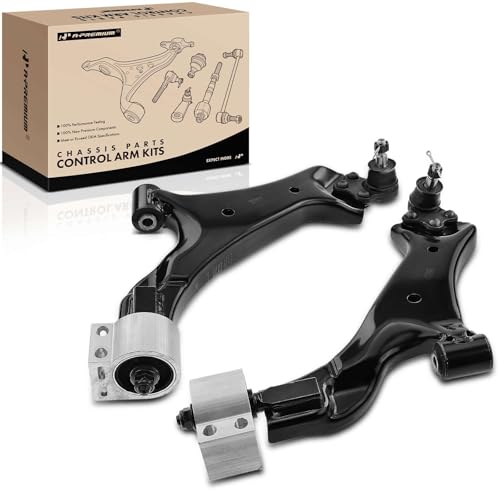 A-Premium 2 x Front Lower Control Arm, with Ball Joint & Bushing, Compatible with Chevrolet Captiva Sport 2012-2015, Suzuki XL-7 2007-2009, Vue 2008-2010
