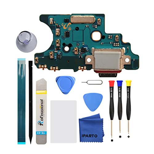 iParto Charging Port Replacement for Samsung Galaxy S20 5G G981U(Not for 4G G980) Charging Port Replacement Kit for Galaxy S20 5G SM-G981U USA USB Flex Dock Connector Replacement