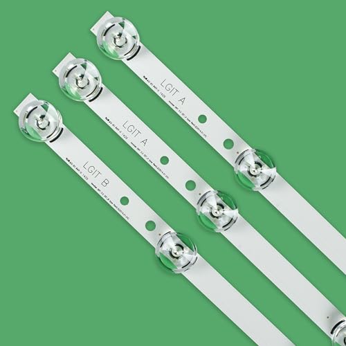 ExkaTe LED Strip for L/G AGF78399901 32LB550A 32LB550V 32LB551V 32LB552U 32LB552V 32LB560V 32LB570U 32LB580N 32LB580U NC320DUN-VBBP2 (Size : B)