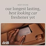 Drift Car Air Freshener - Stone Air Freshener - Car Odor Eliminator - Amber Scent Starter Kit