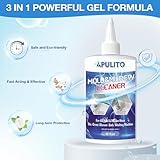 APULITO Household Black Stain Cleaner Gel for Bathroom Kitchen Household Cleaning (10 Fl Oz (Pack of 1))