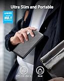 Anker Power Bank(PowerCore 10K),Compact Travel-Ready 10,000mAh Battery Pack with PowerIQ Charging Technology,5V/3A High-Speed Charging for iPhone,iPad,and More (USB-C Input and Output（Black）, 2-Pack)