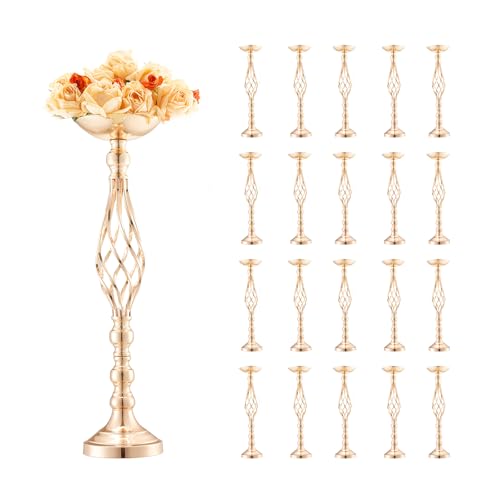 VEVOR Metal Wedding Centerpiece Gold,Candlestick,20PCS 58cm/22.83”