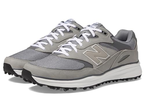New Balance Men's Heritage Golf Shoe, Grey, 9.5