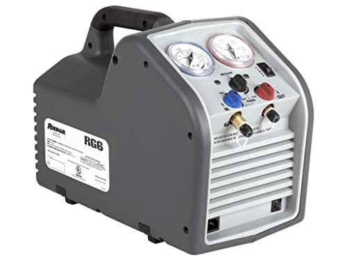 Robinair RG6 Portable Refrigerant Recovery Machine - 115V AC, 60 Hz