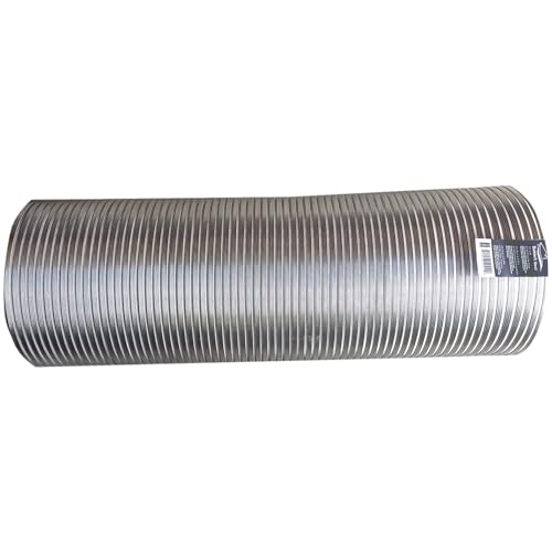 Builder's Best 110412 BDB110412 Semi-Rigid Aluminum Duct, 8ft (10" Dia), 8', Silver