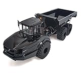 Xdrc 1/14 6X6 Remote Control Dump Car Rc Hydraulic Articulated Truck Model