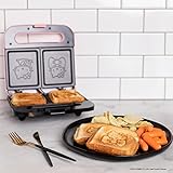 Uncanny Brands Hello Kitty Grilled Cheese Maker- Panini Press and Compact Indoor Grill