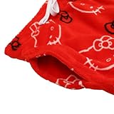 Hello Kitty Red Plush Women's Pajama Pant-XL